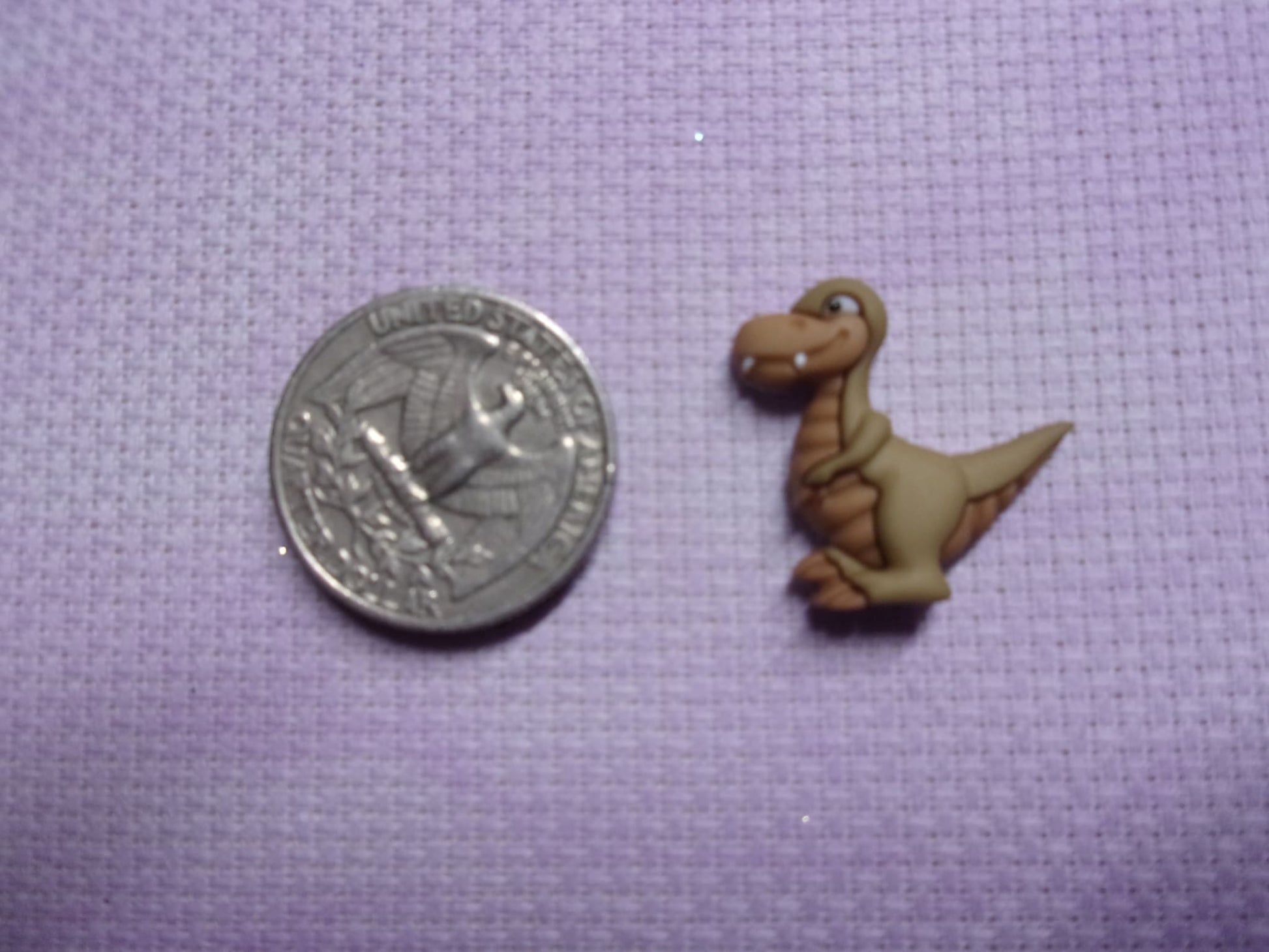 Baby Dinosaurs Needle Minders Brown Needle Minders