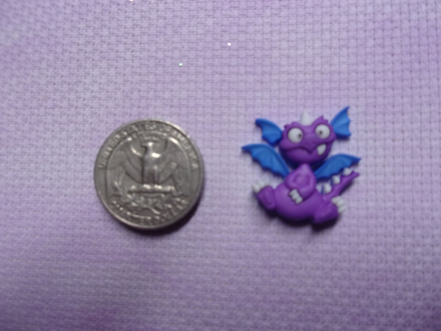 Baby Dragon Needle Minders Purple Needle Minders