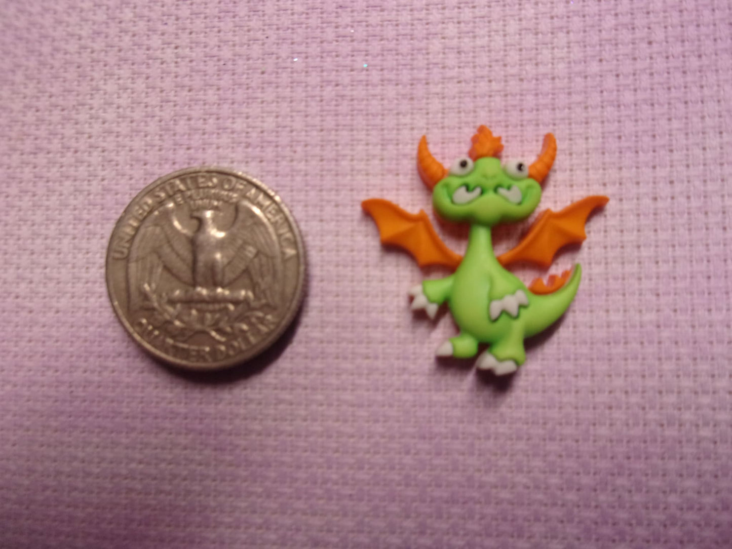 Baby Dragon Needle Minders Green Needle Minders