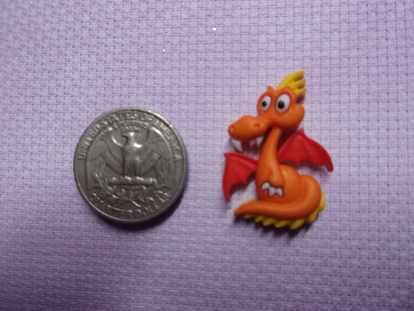 Baby Dragon Needle Minders Orange Needle Minders