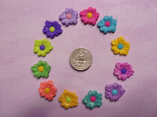 Swirly Flowers Needle Minders