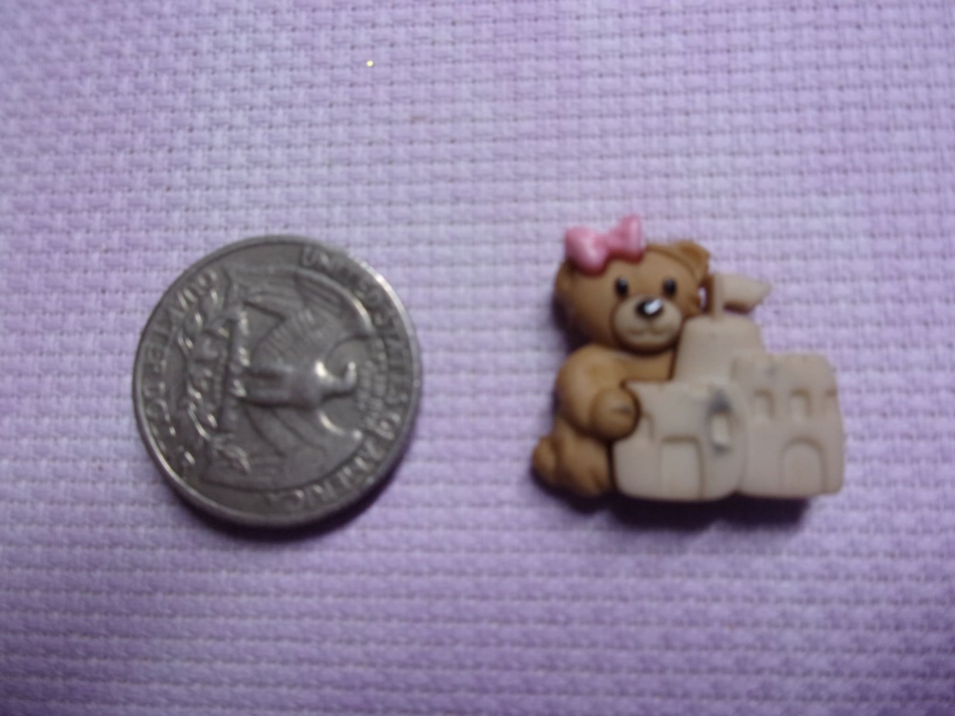 Beach Bears Needle Minders Sandcastle Needle Minders