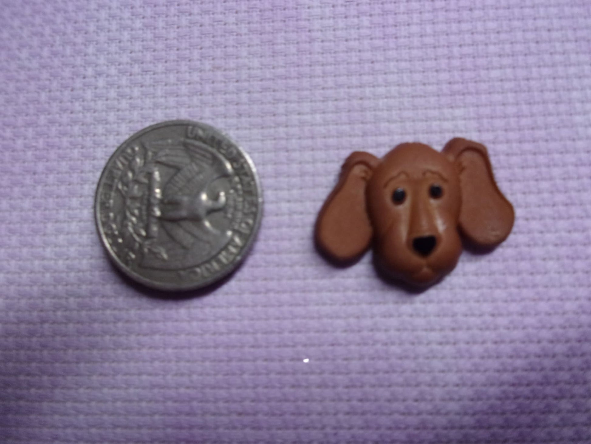 Dog Heads Needle Minders Head 1