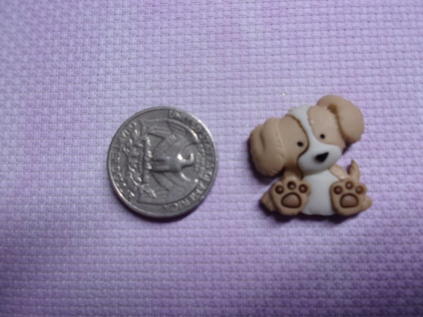 Puppies Needle Minders Brown