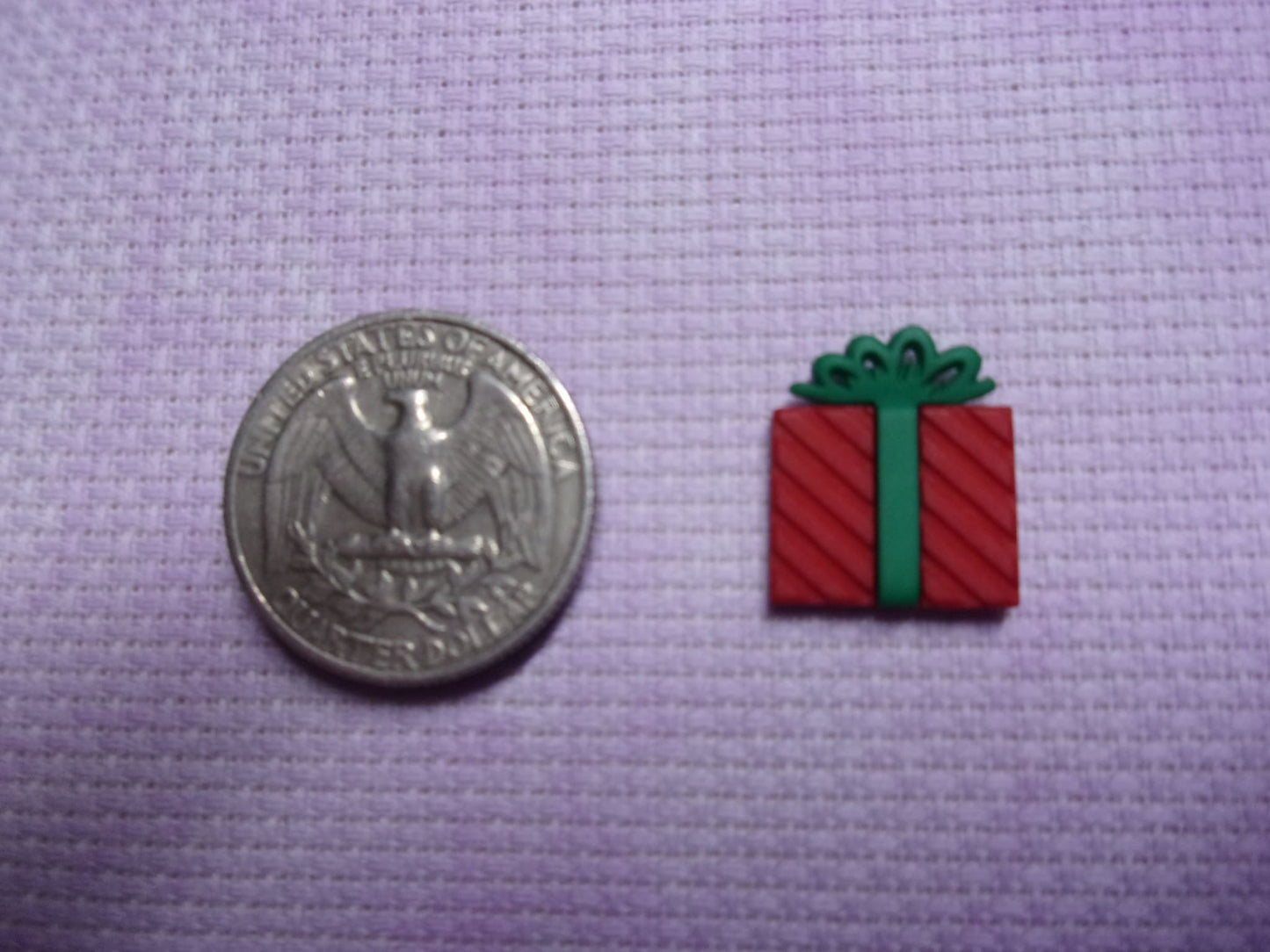 Christmas Tree Needle Minders Red Present Needle Minders