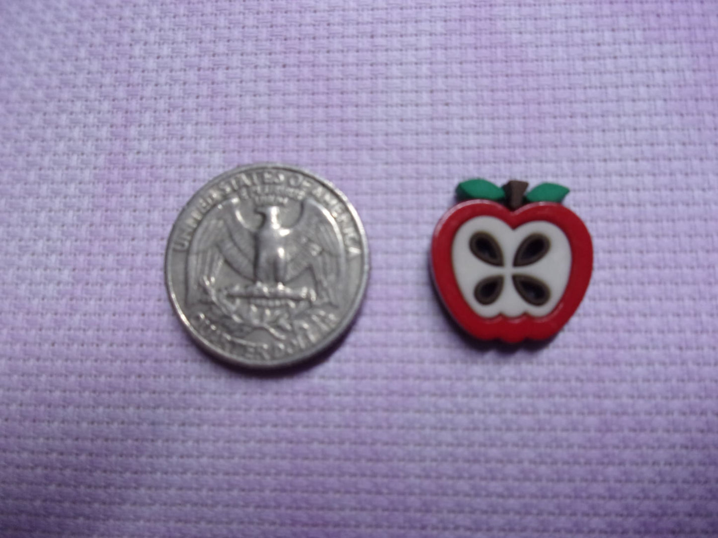 Fruits Needle Minders Apple Core