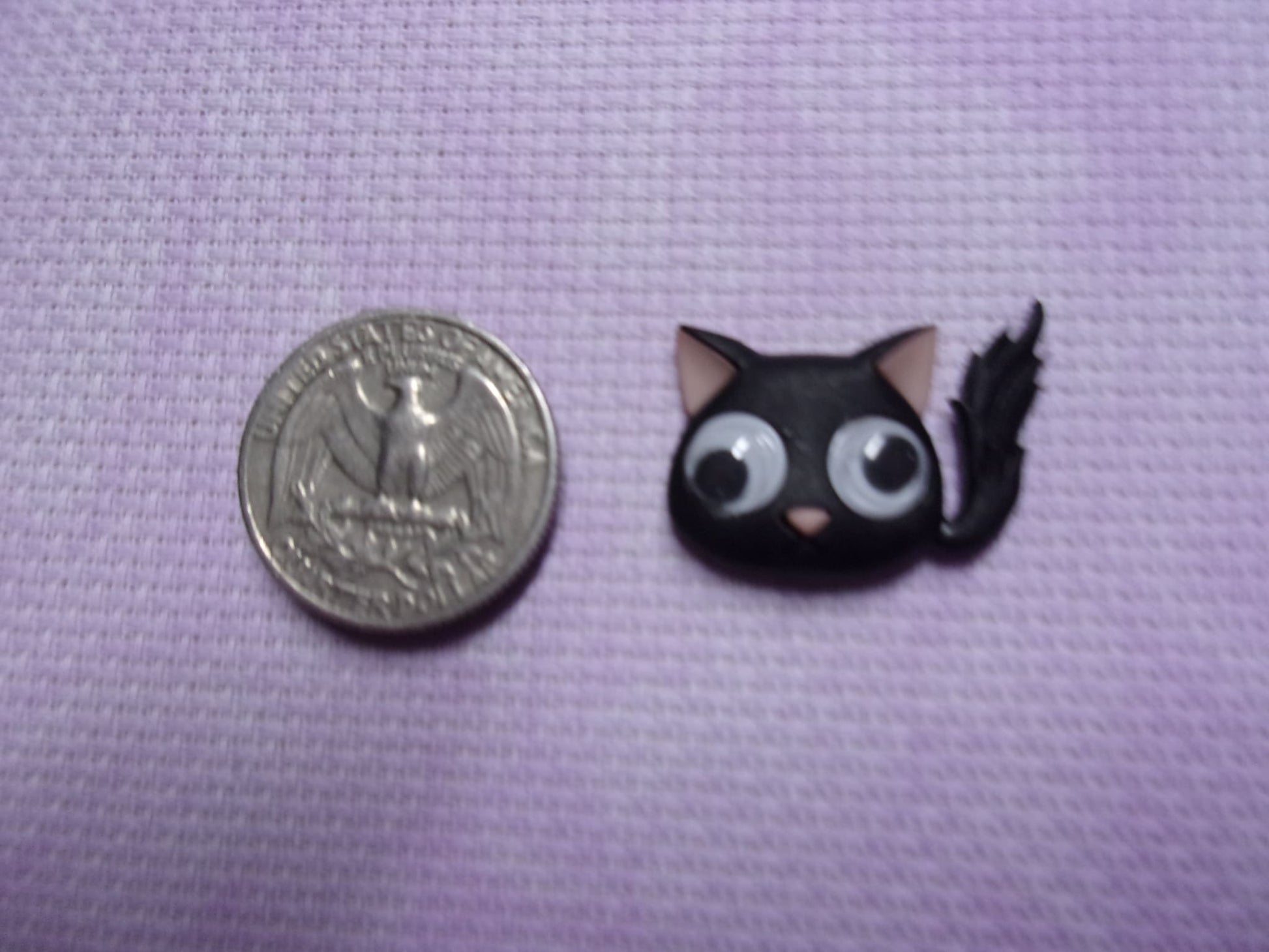 Google-Eyed Cats Needle Minders Black Needle Minders