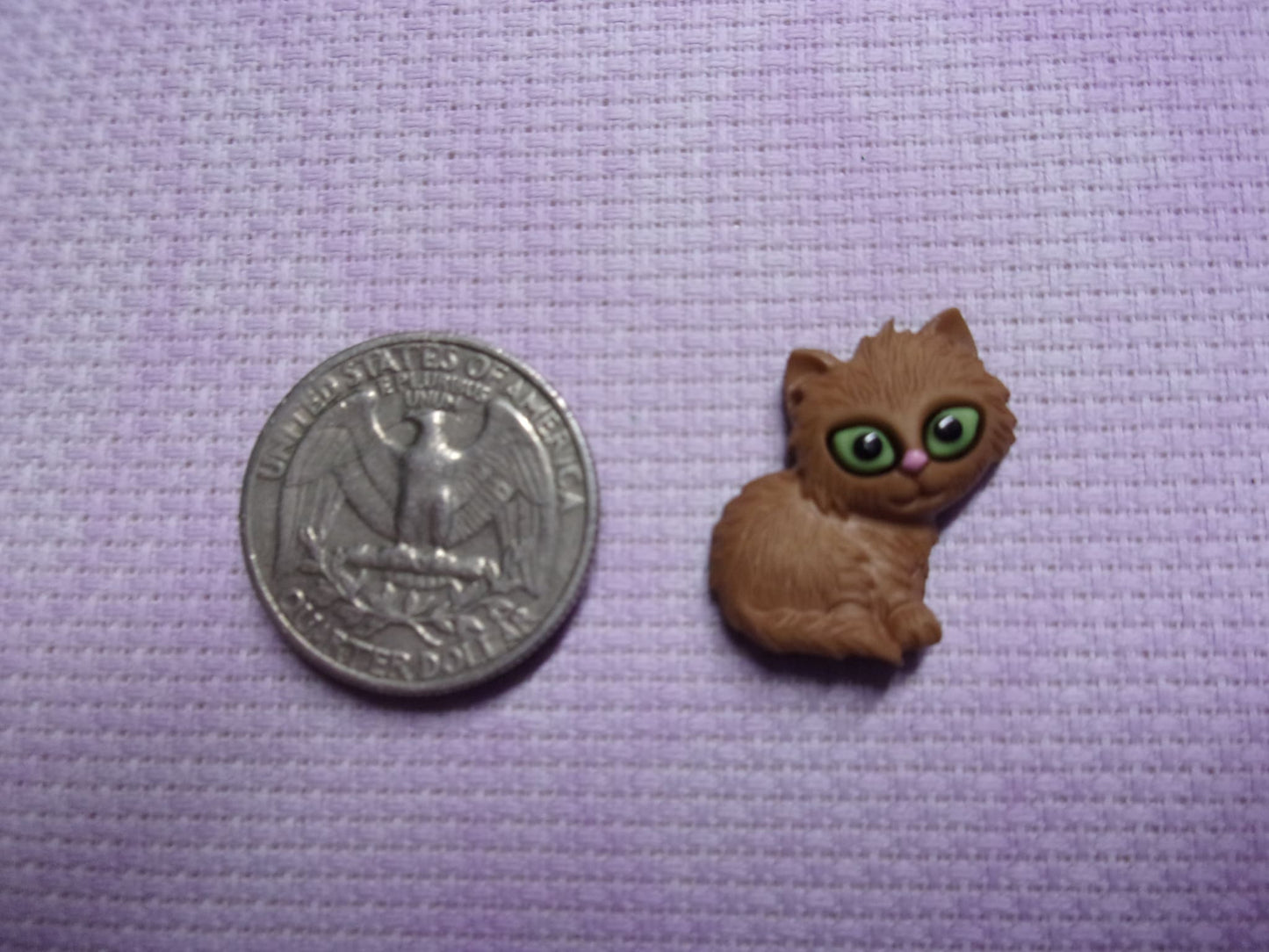 Cats Needle Minders Brown Kitten