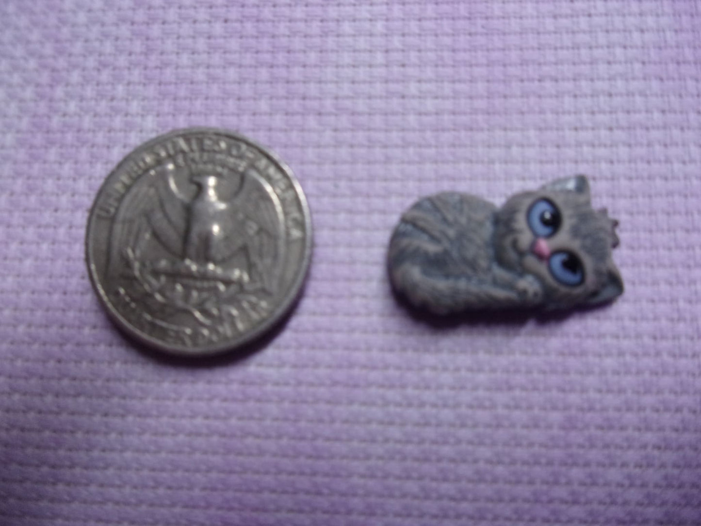 Cats Needle Minders Sleepy Kitten