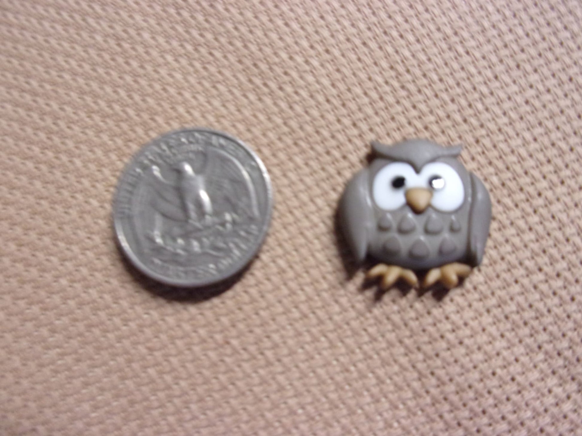 Owls Needle Minders Grey Needle Minders