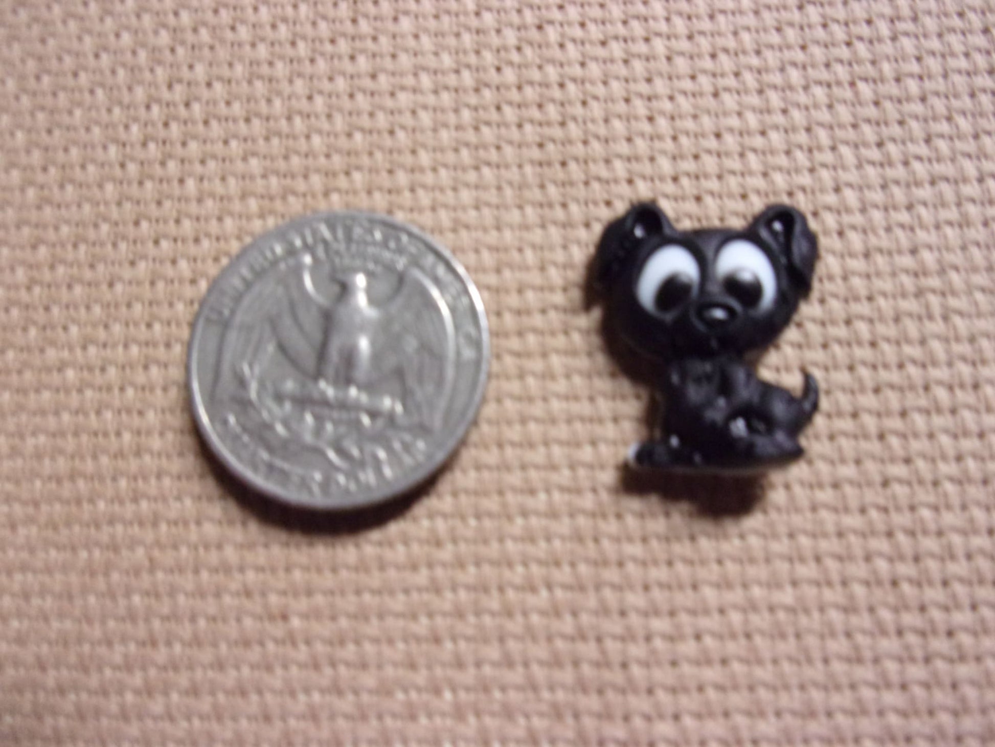 Playful Puppies Needle Minders Black Needle Minders