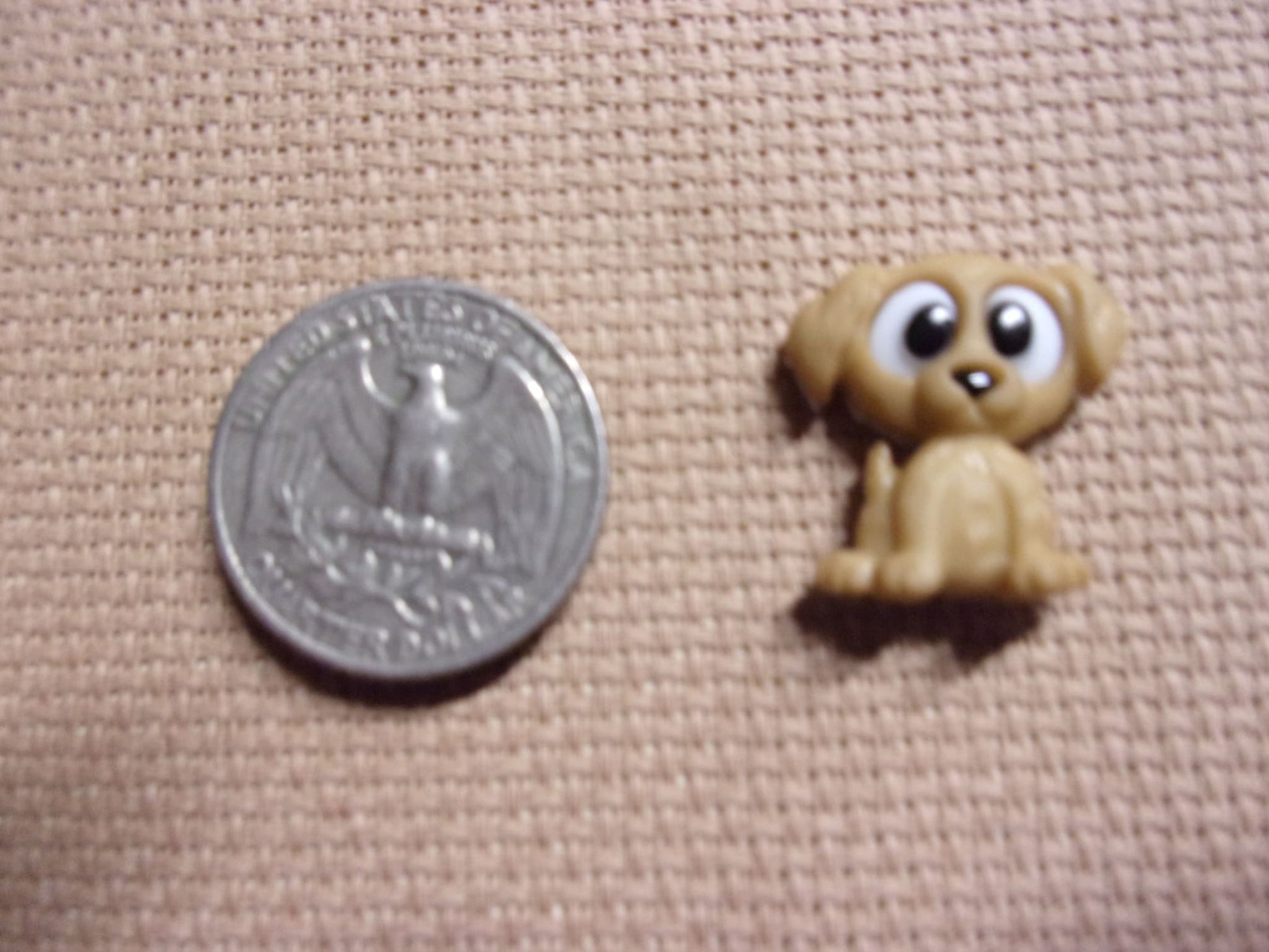 Playful Puppies Needle Minders Tan Needle Minders