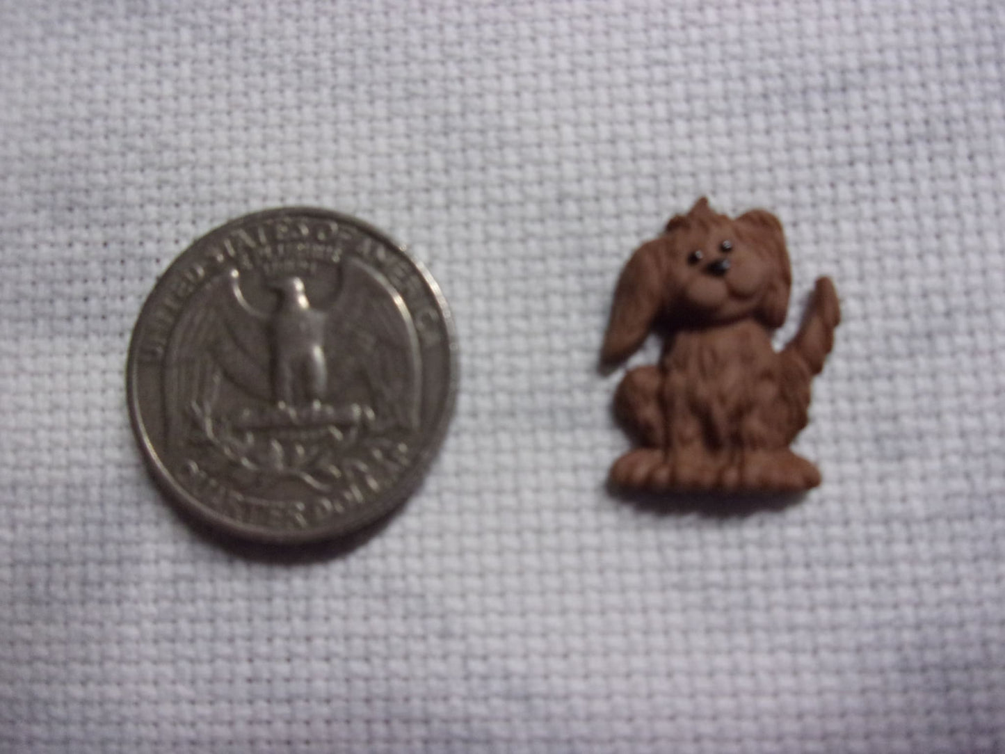 Shaggy Dog Needle Minders Brown