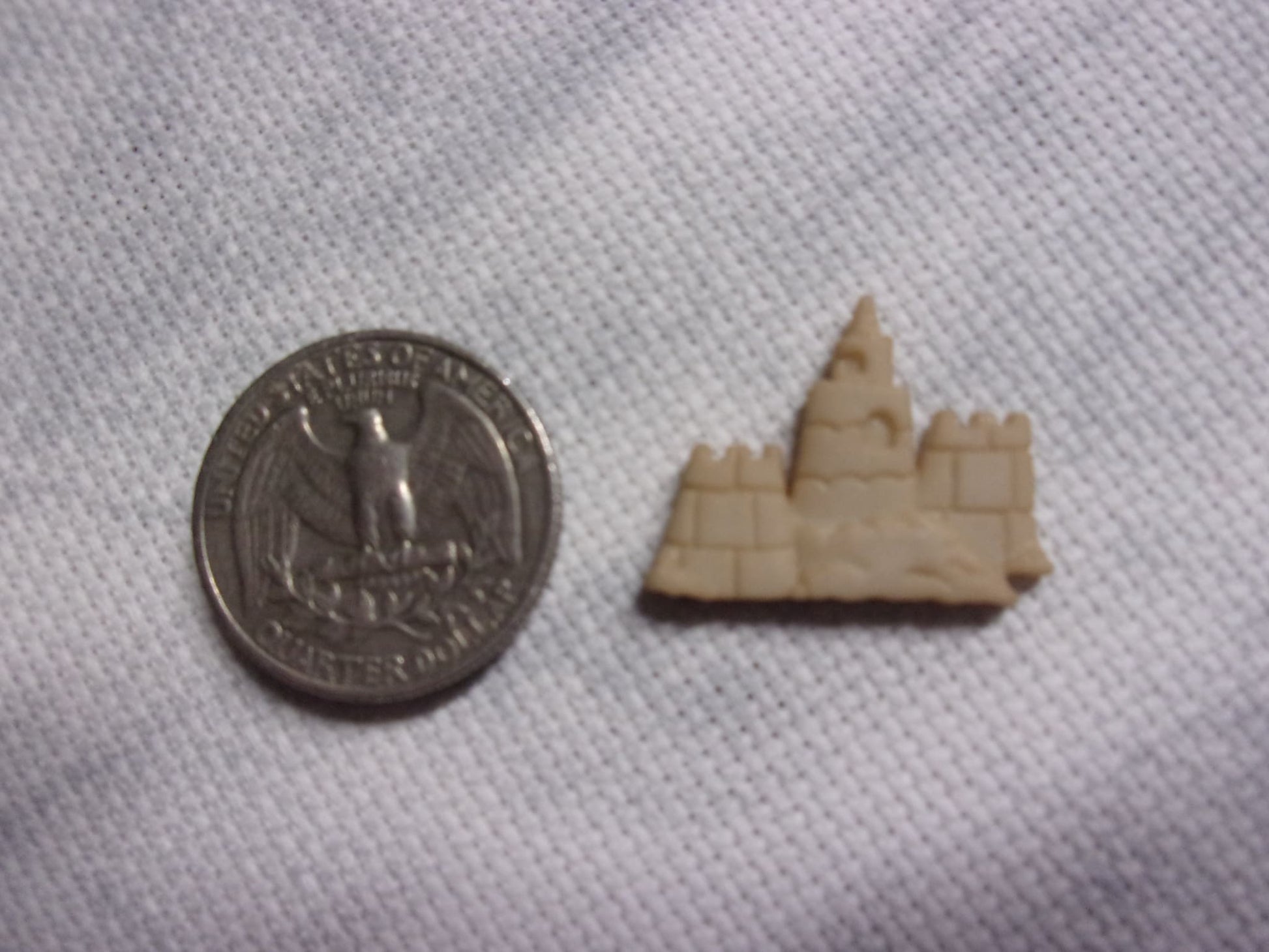 At The Beach Needle Minders Sandcastle Needle Minders