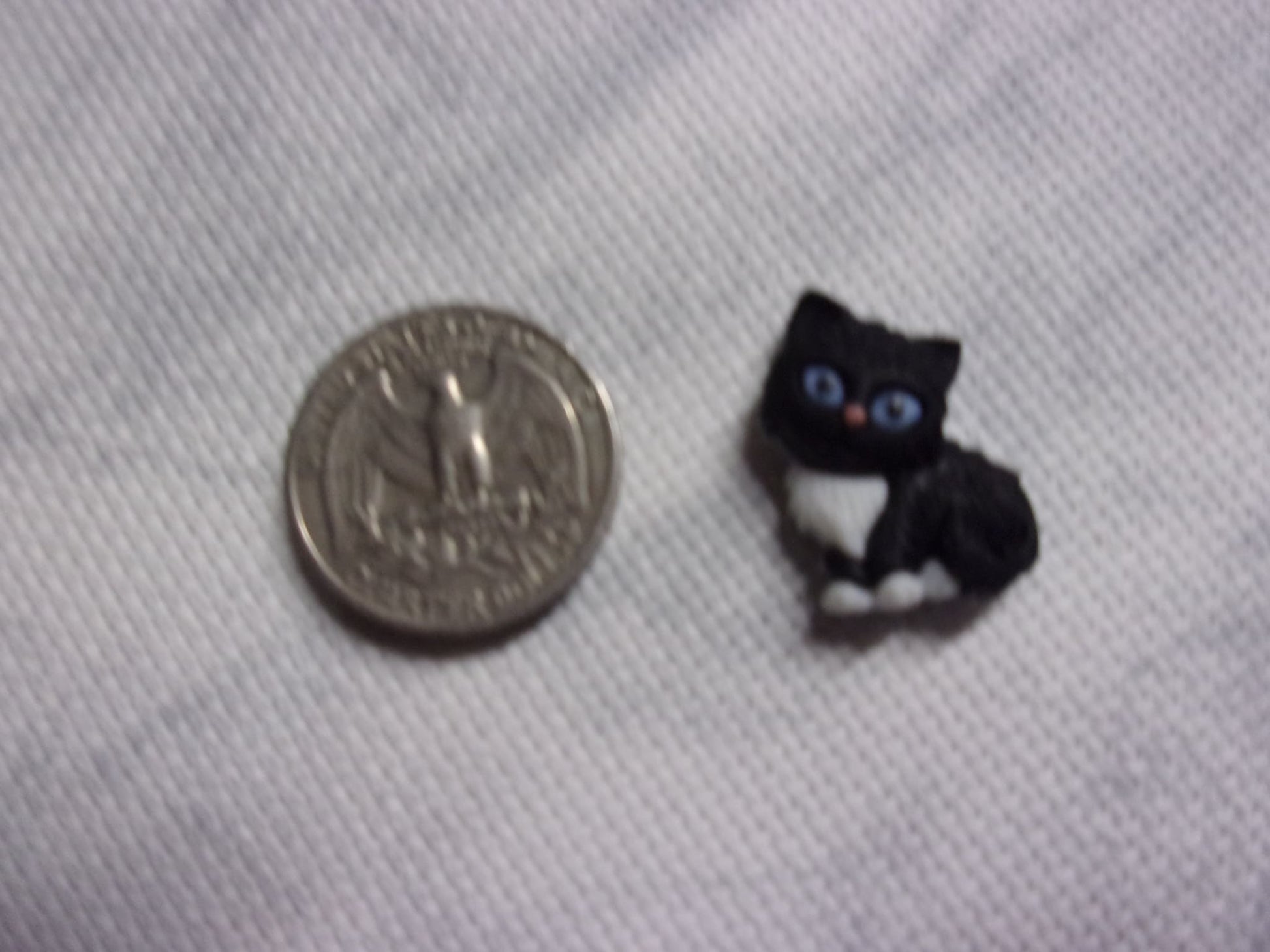 Cats Needle Minders B/W Kitten