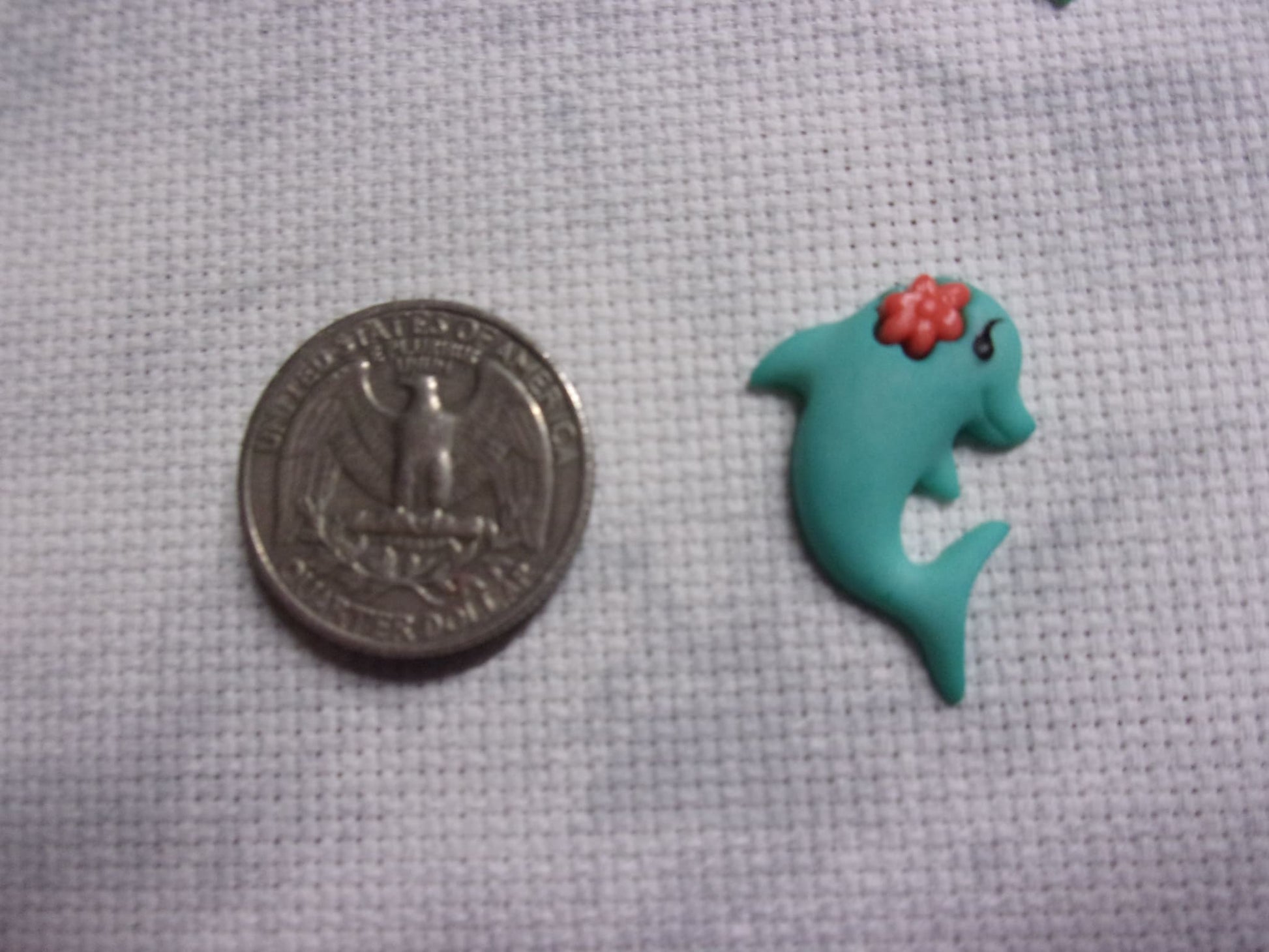 Mermaids Needle Minders Right Dolphin