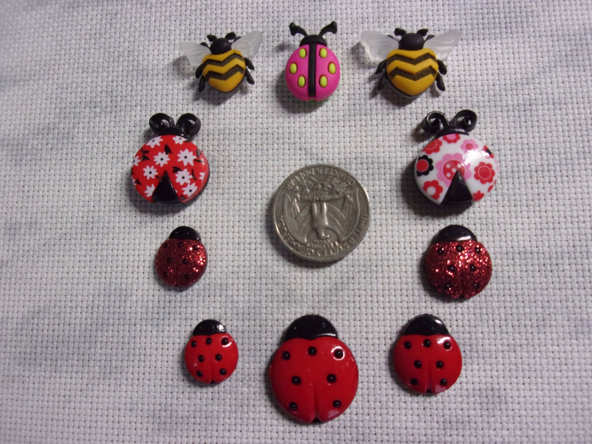 Lady Bugs And Bees Minders Needle