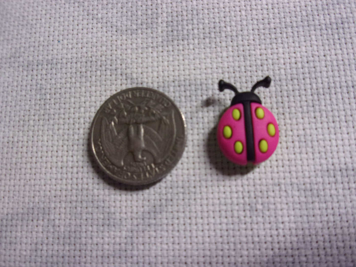 Lady Bugs And Bees Minders Pink Needle