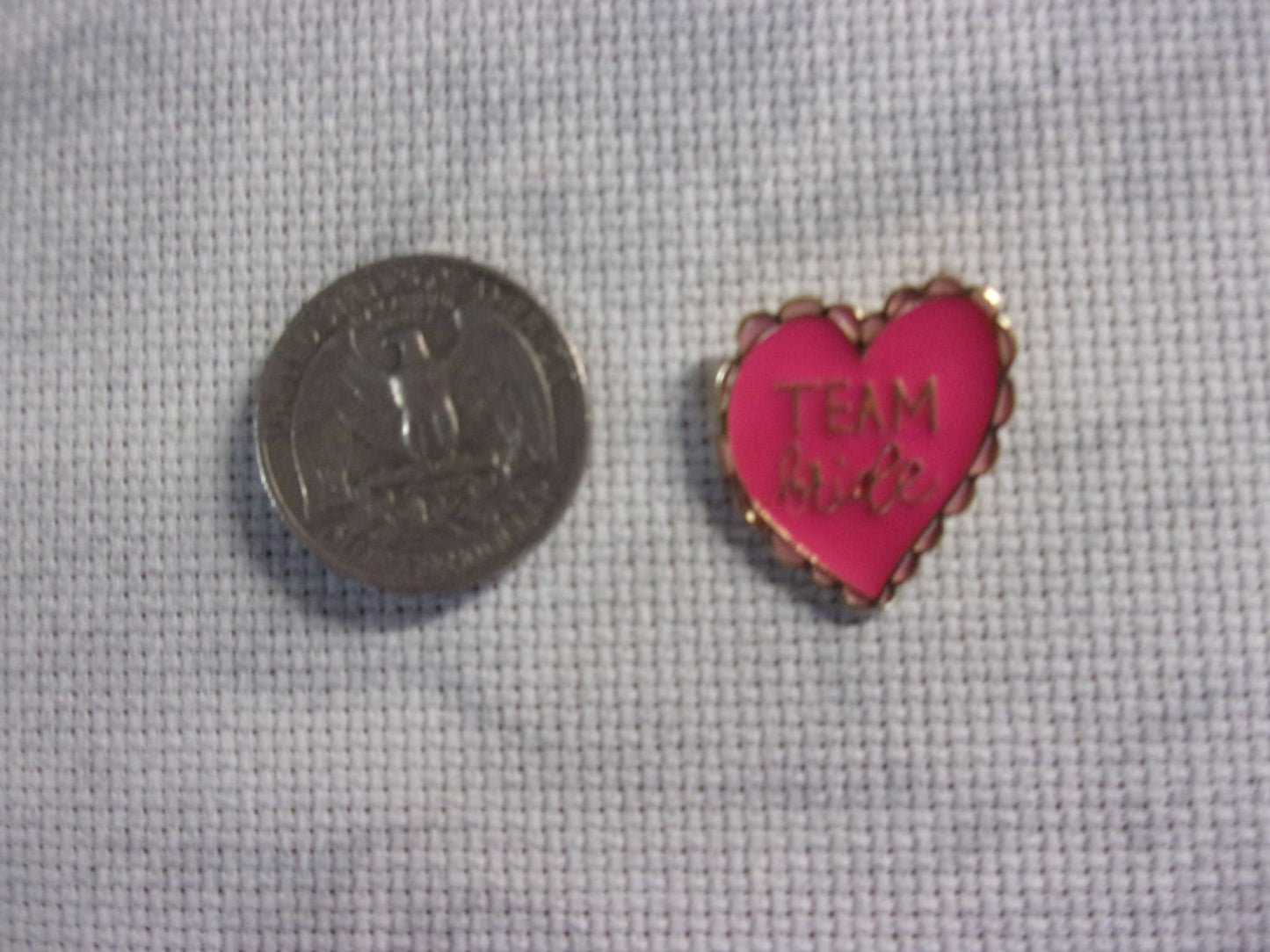 Metal Bridal Needle Minders Team Bride