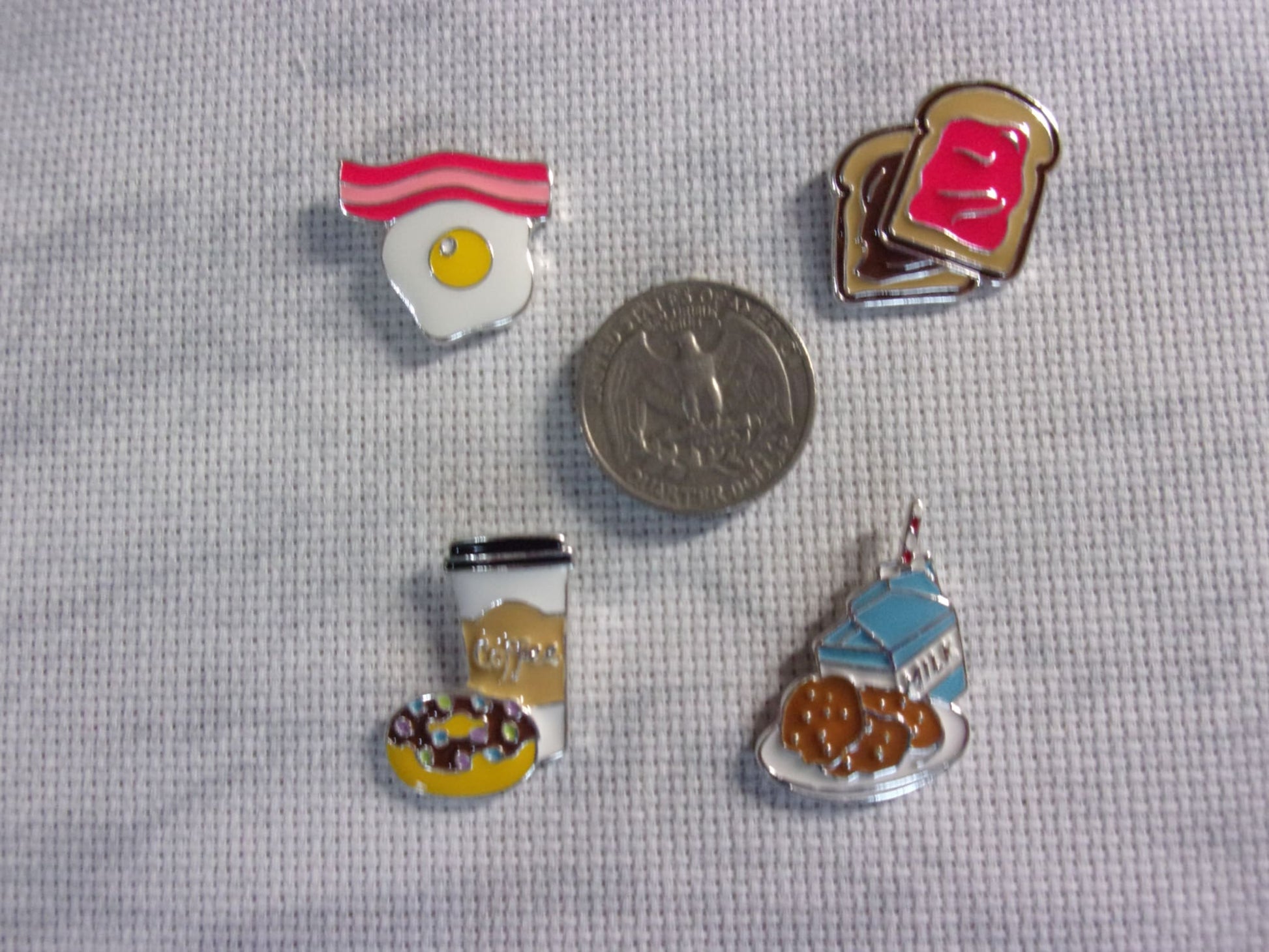 Metal Breakfast Needle Minders