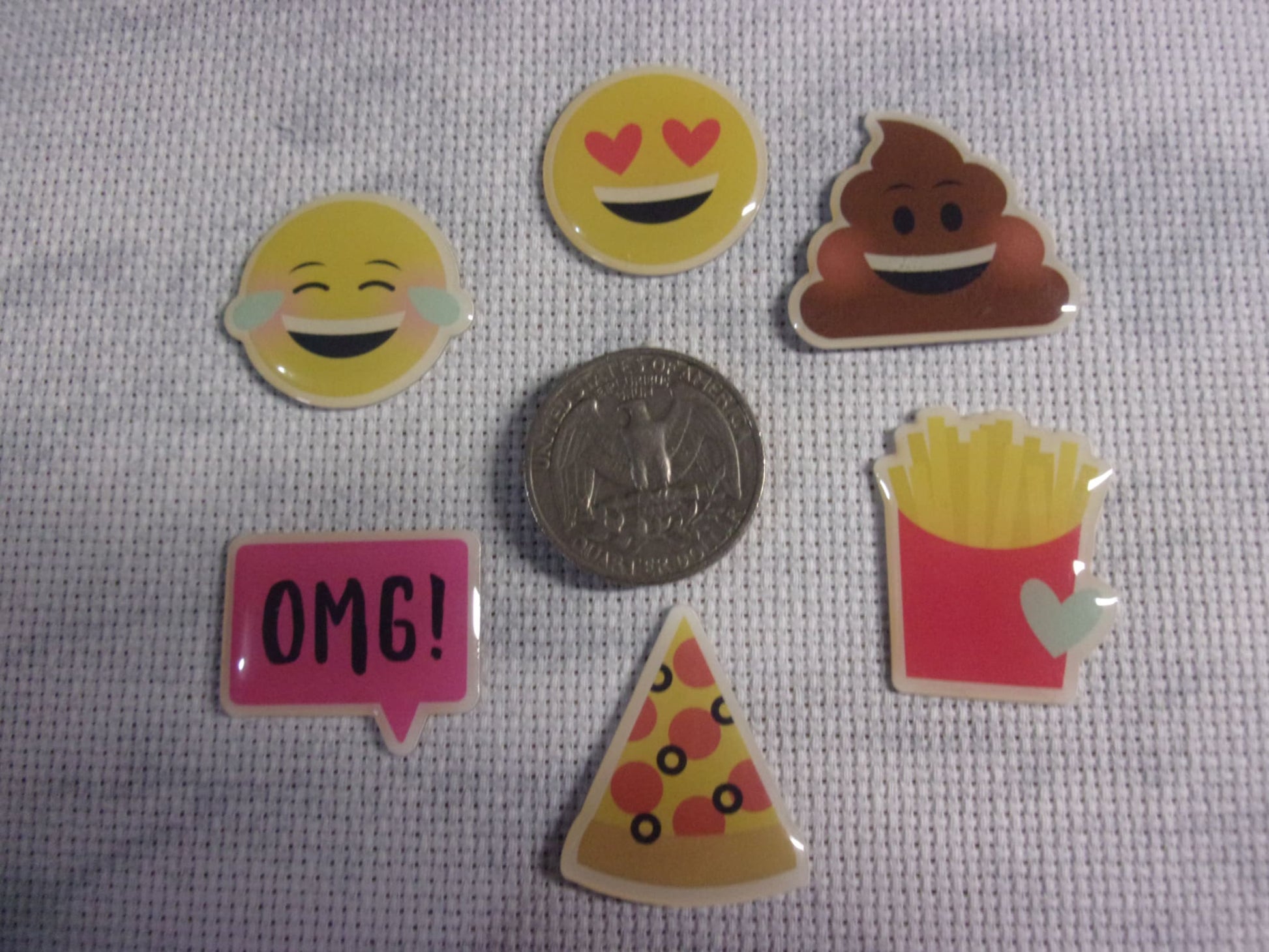 Emoticon Needle Minders