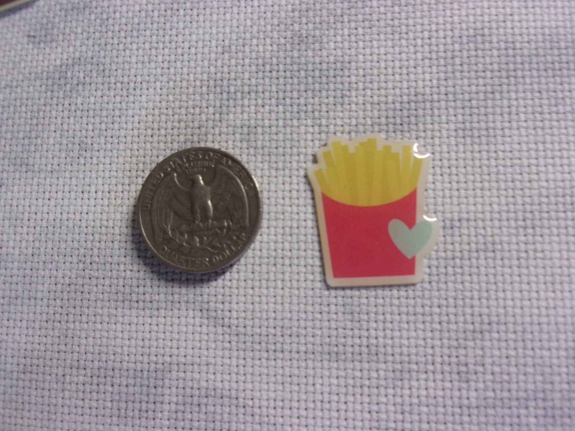 Emoticon Needle Minders French Fries