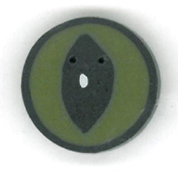 Green Cat Eye 1218 Buttons