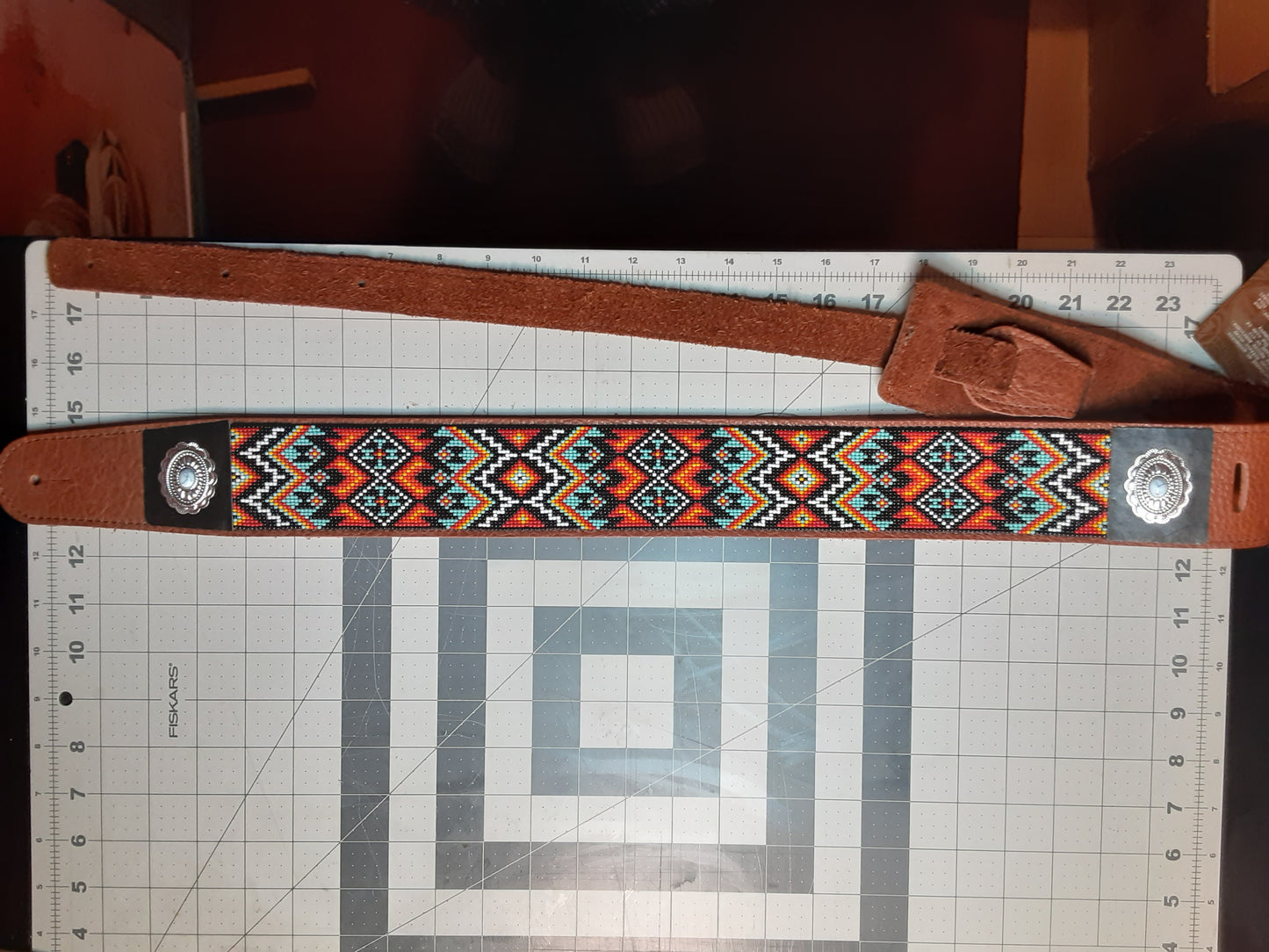 Native American Style Guitar Strap 5