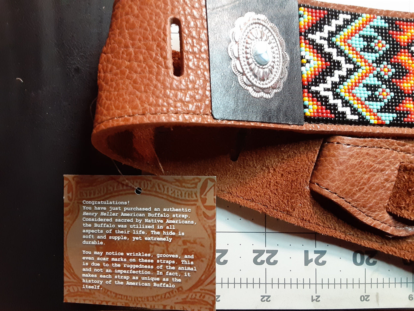 Native American Style Guitar Strap 5