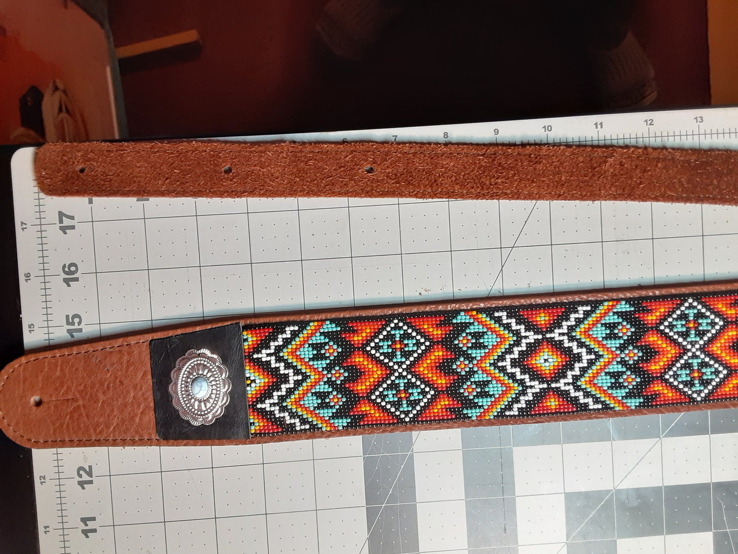 Native American Style Guitar Strap 5