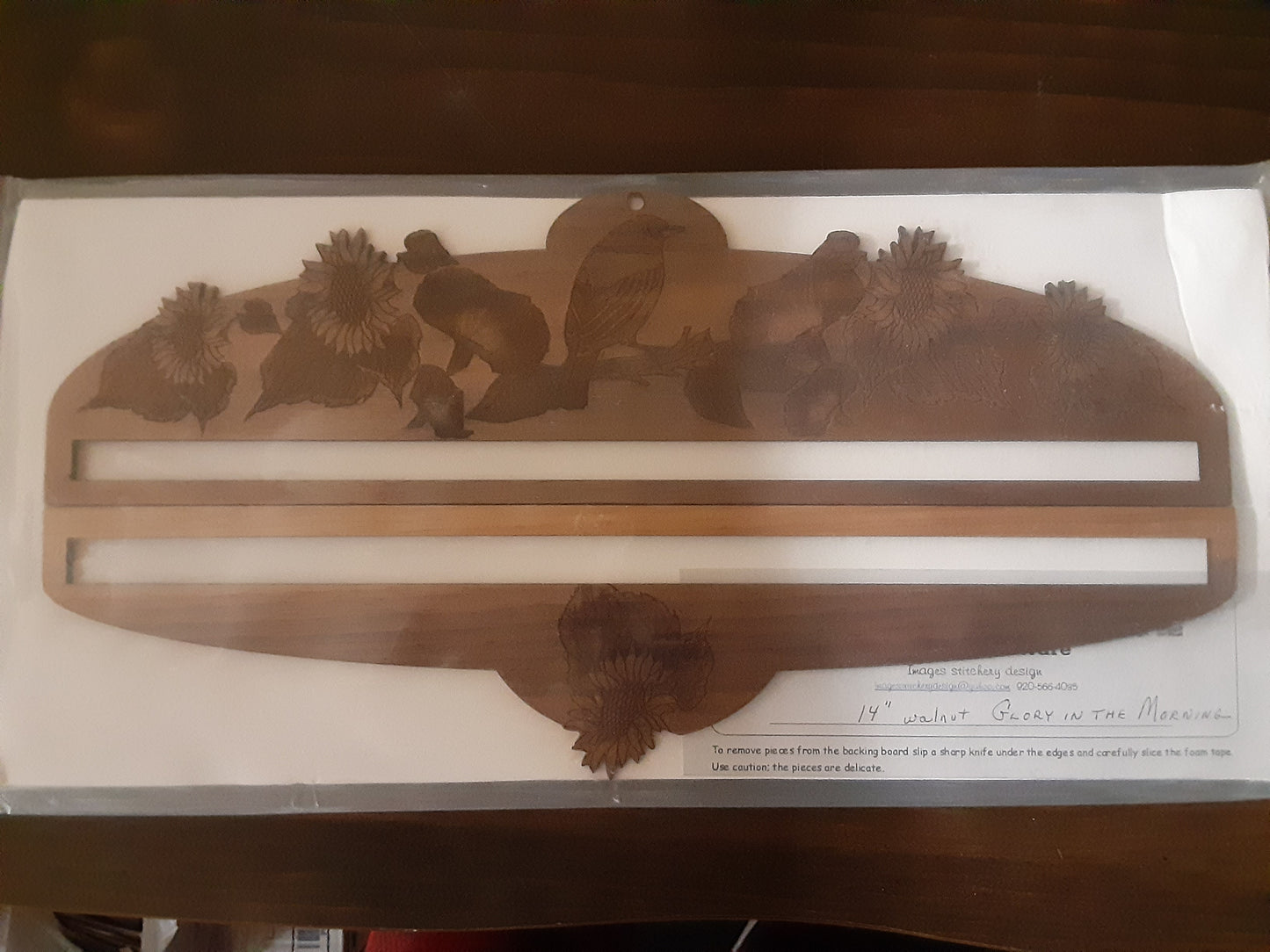 Crossed Wing Collection Glory In The Morning 60 flower banner board