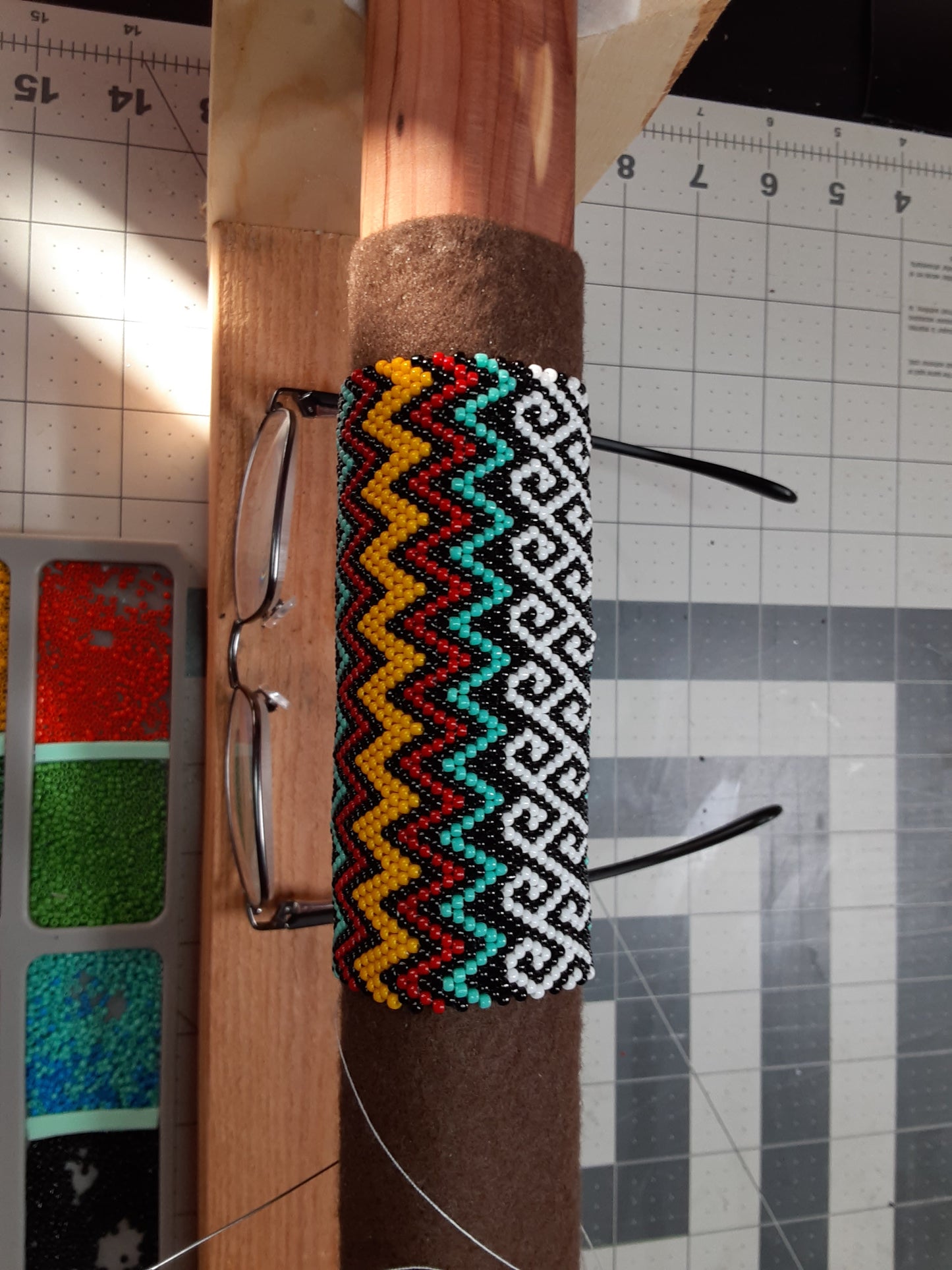 Native American Style Walking Stick