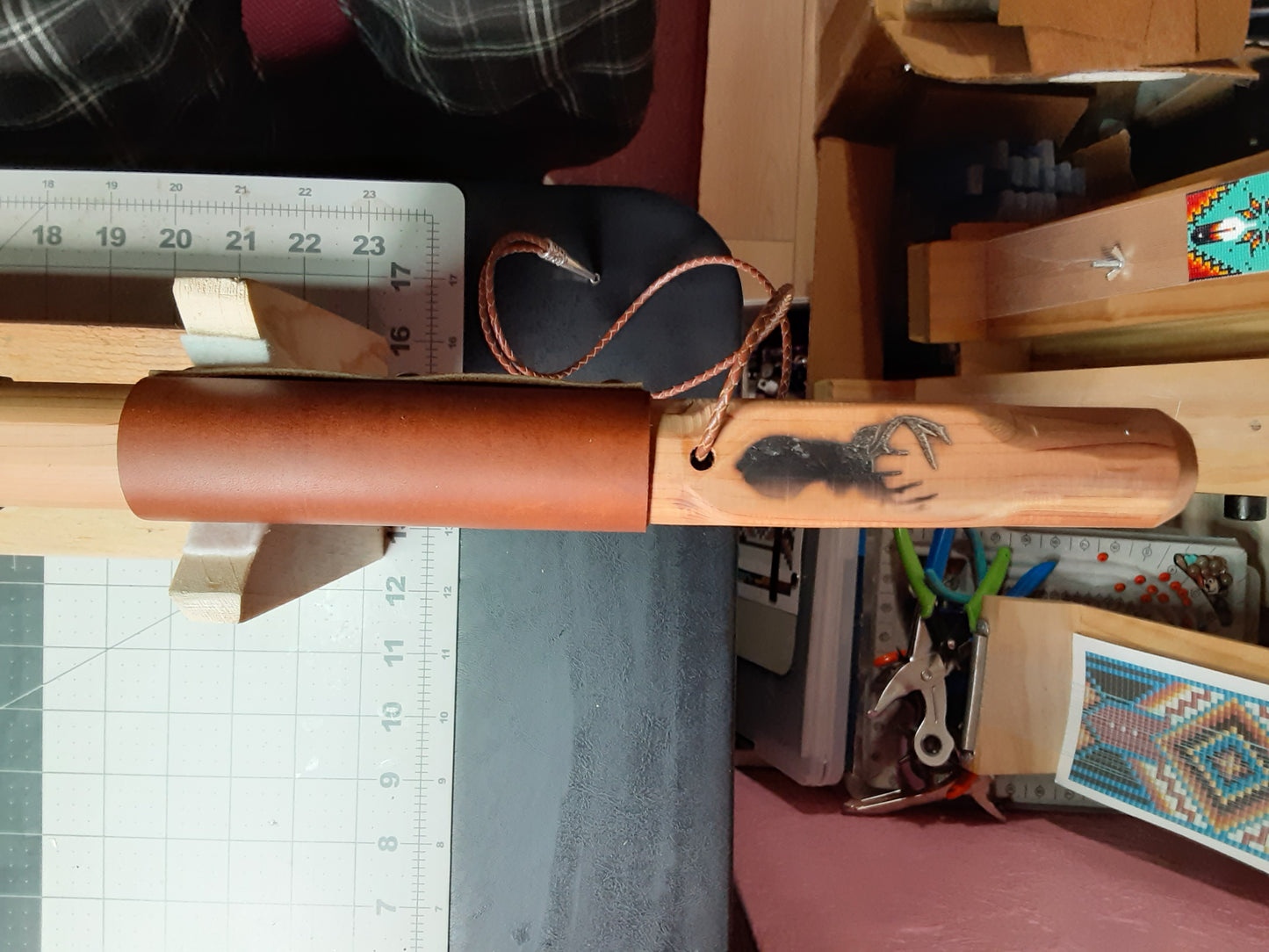 Native American Style 2 Walking Stick