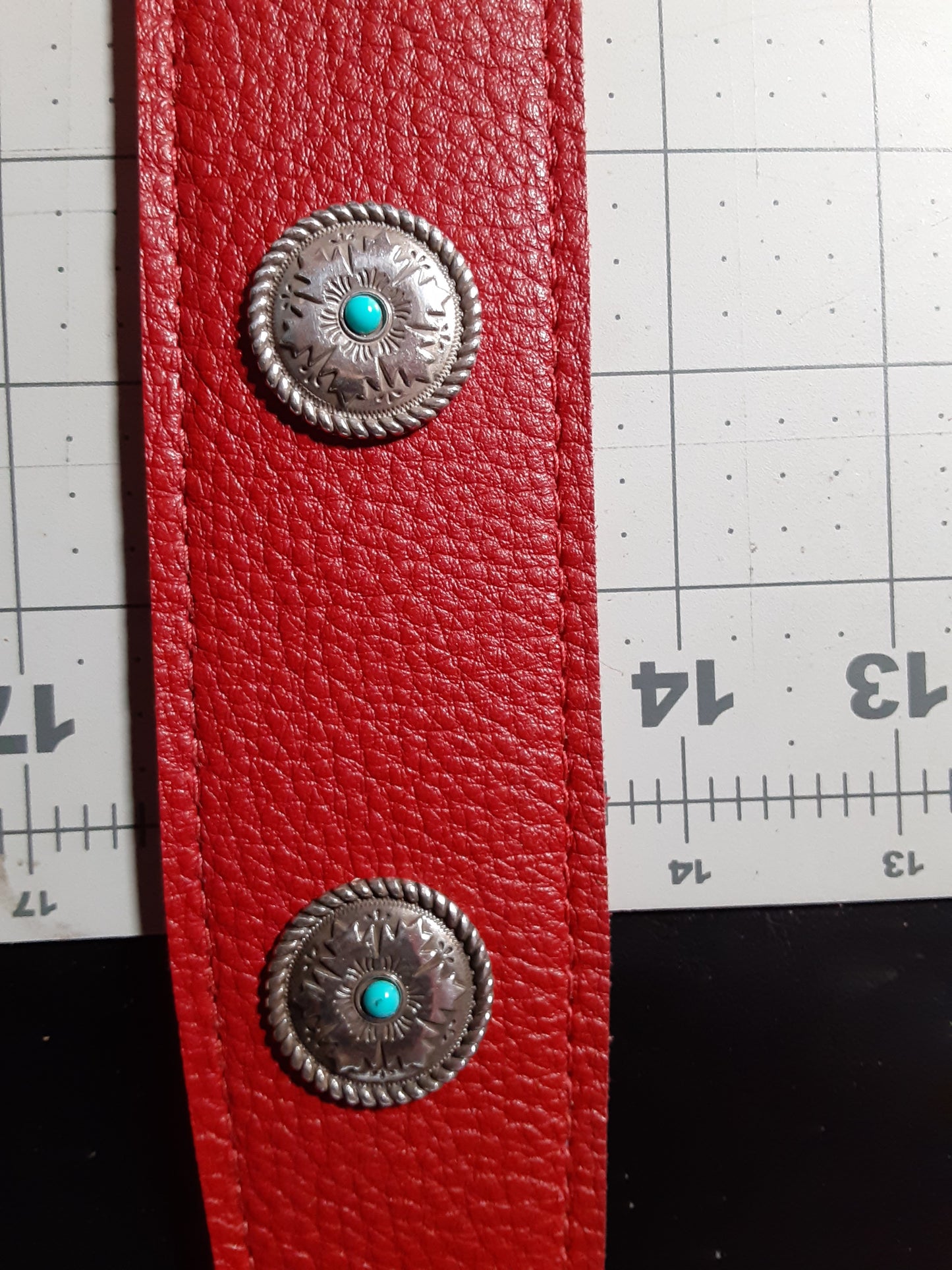 Southwestern Concho Style Guitar Strap