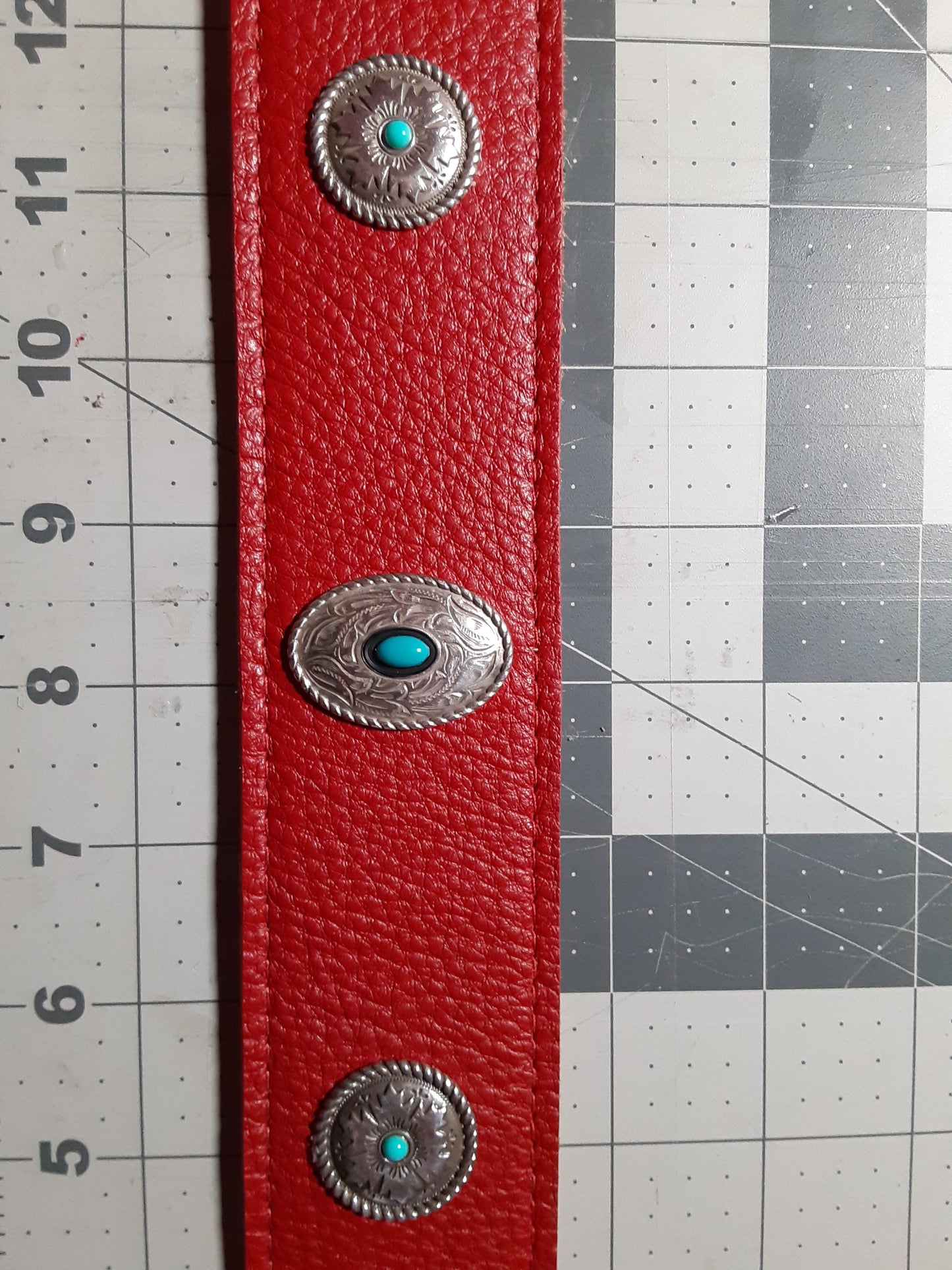 Southwestern Concho Style Guitar Strap