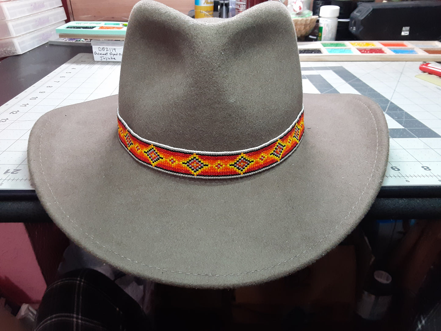 Native American Style Hat Band 19