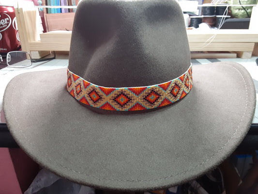 Native American Style 'Arizona Tea' Hat Band 21