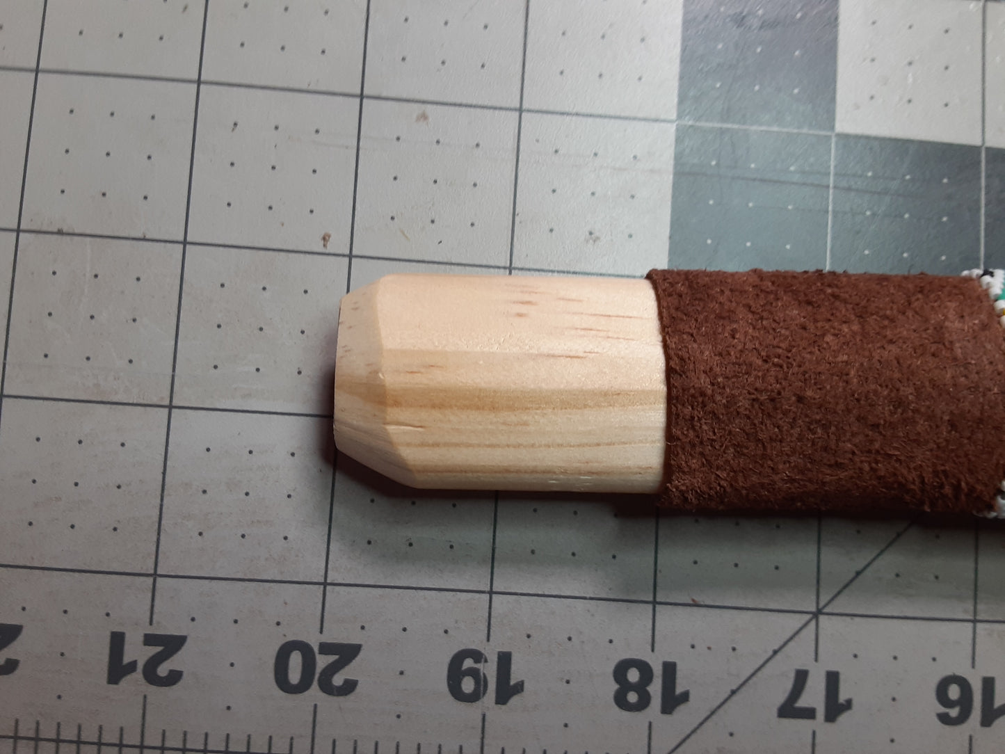 Native American Style beaded 19" Pipe Stem