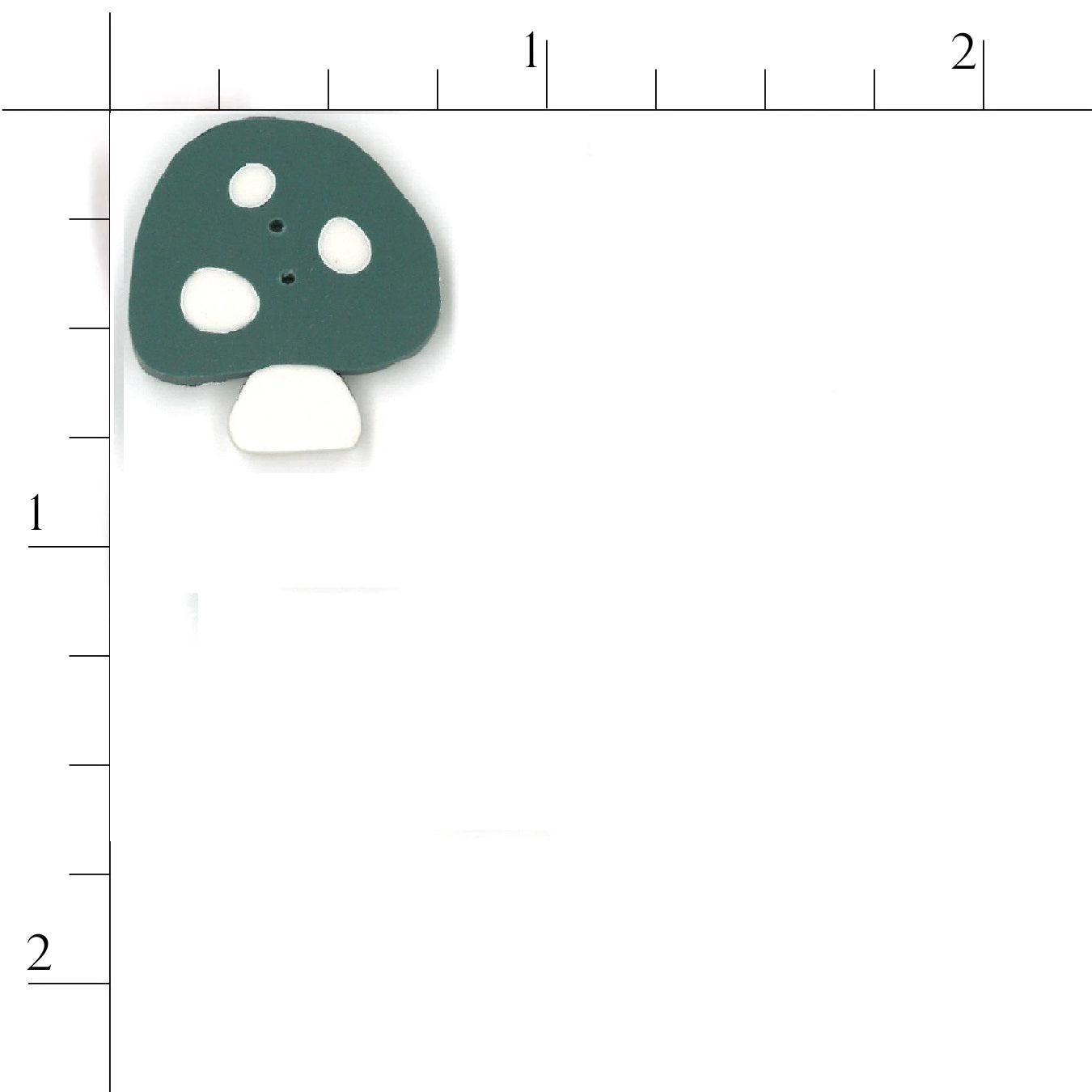 Teal Mushroom 2340 Buttons