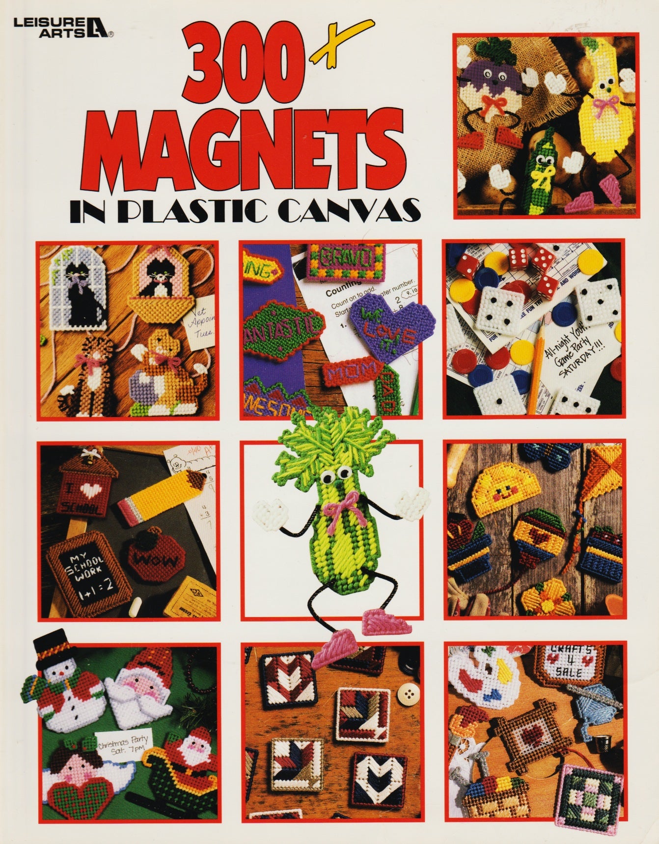 Leisure Arts 300+ Magnets 1807 plastic canvas patterns