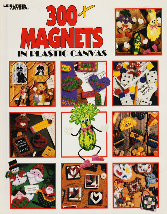 Leisure Arts 300+ Magnets 1807 plastic canvas patterns