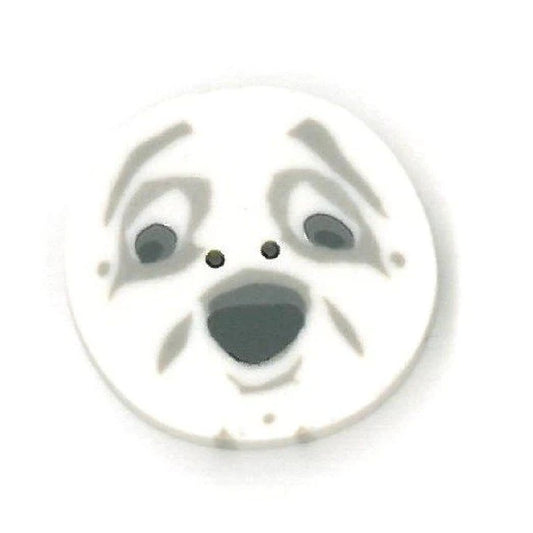 Just Another Button Company Spooky Moon, 3542.M 2-hole flat clat cross stitch button