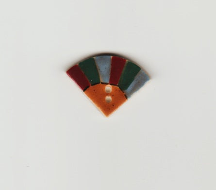 Mill Hill Dresden Plate 43067 ceramic button