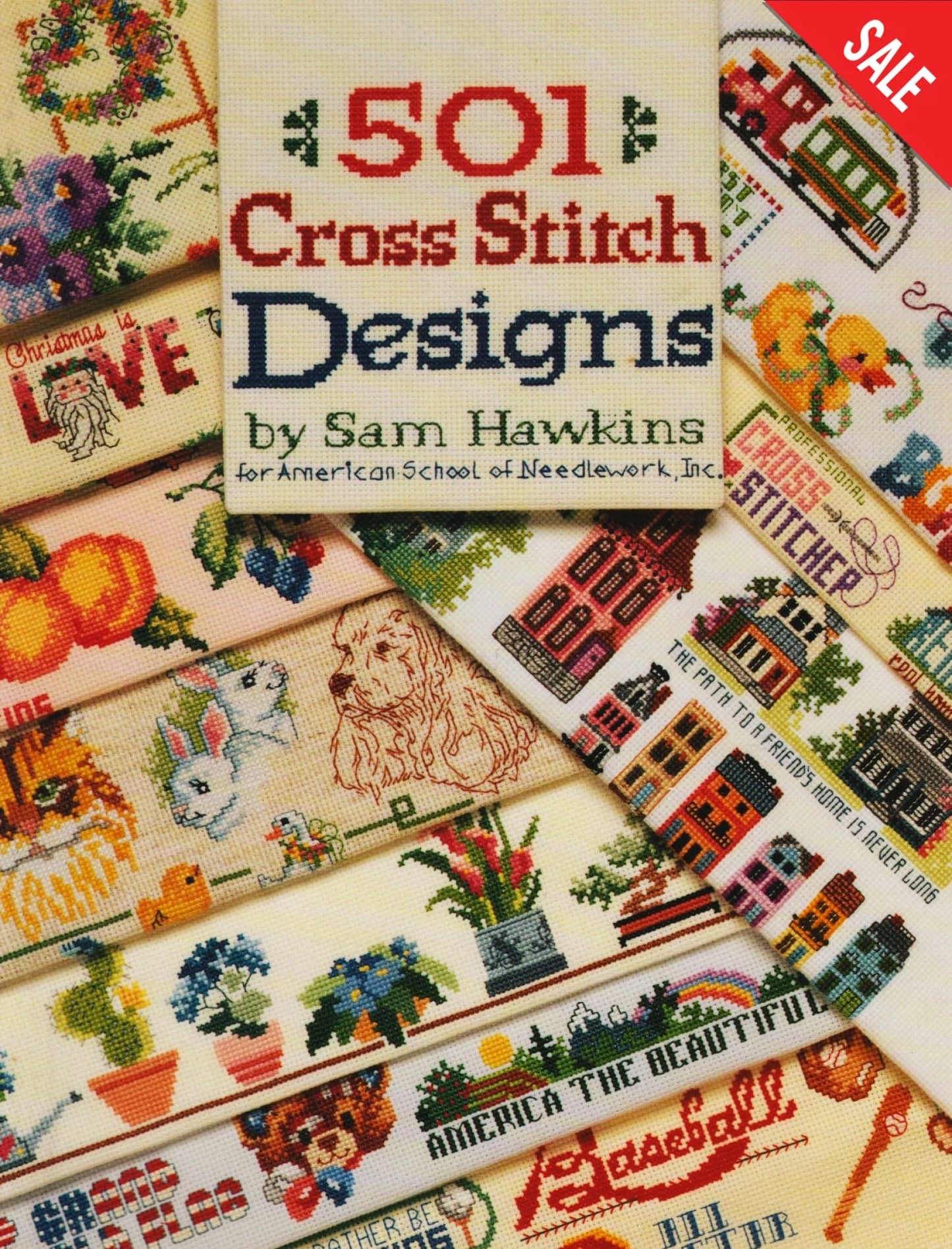 American School of Needlework 501 Cross Stitch Designs cross stitch pattern
