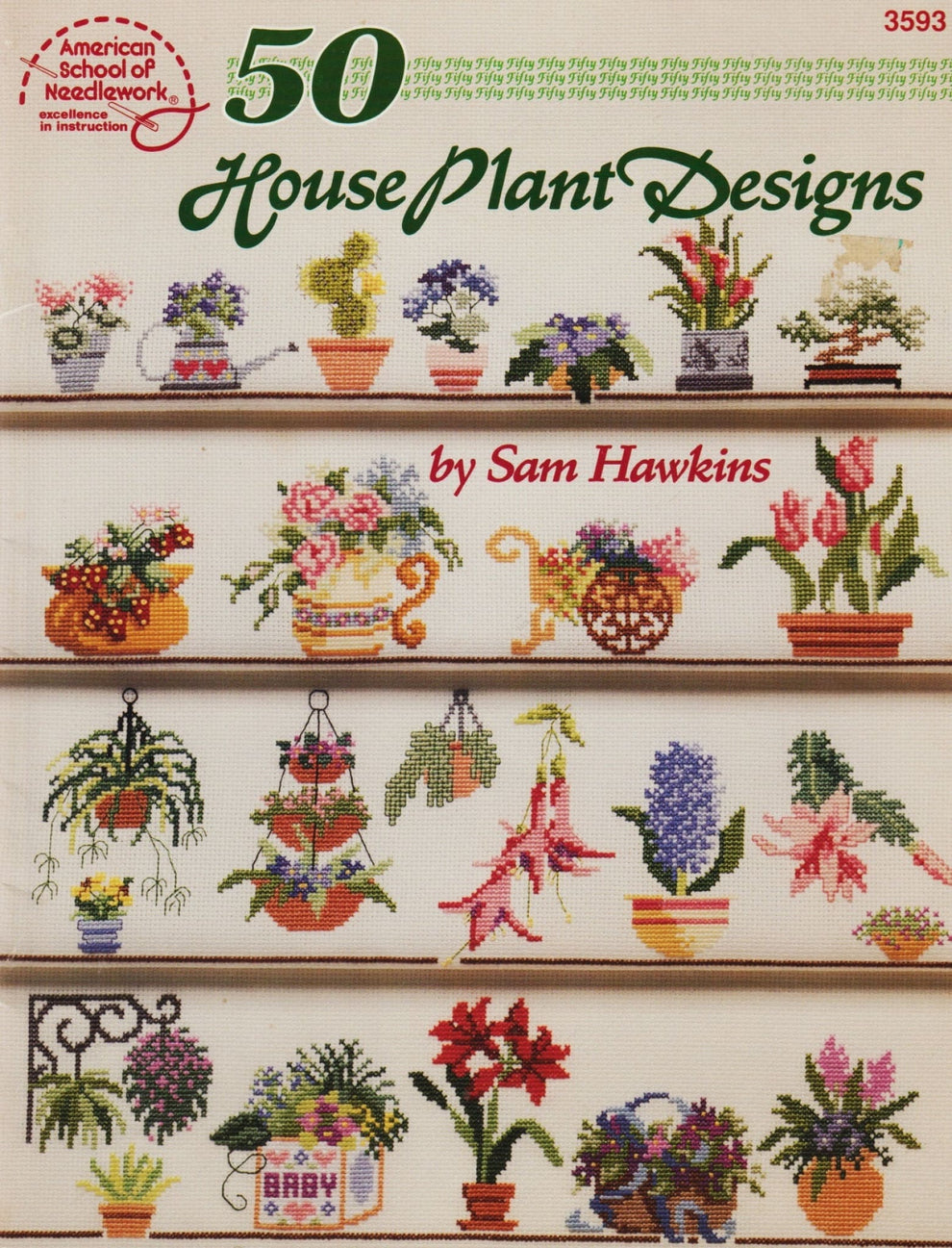 50 House Plant Designs pattern – Sandra's Stitch Stash