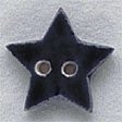 Mill Hill Small Navy Star button 86240 ceramic button