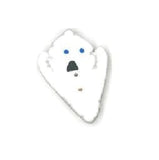 Just Another Button Company Marley's Ghost, 8713.G clay flat 2-hole cross stitch button