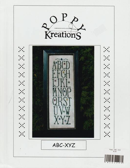 Kreations ABC-XYZ cross stitch pattern