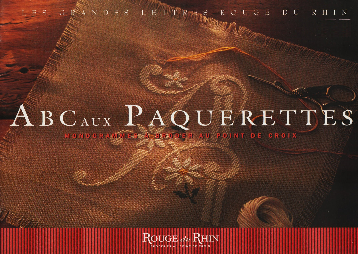 Rouge du Rhin ABCaux Paquerettes cross stitch pattern