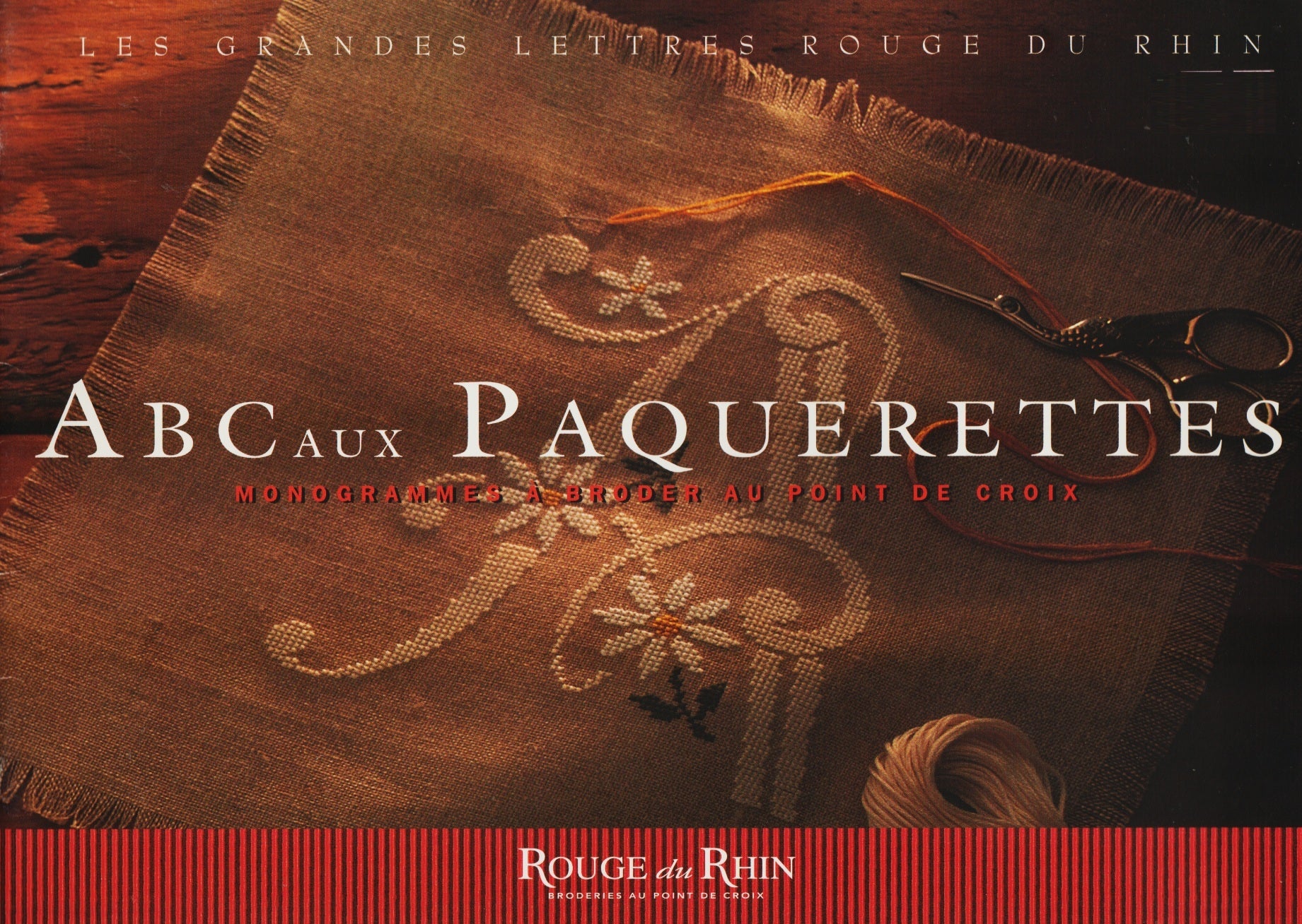 Rouge du Rhin ABCaux Paquerettes cross stitch pattern